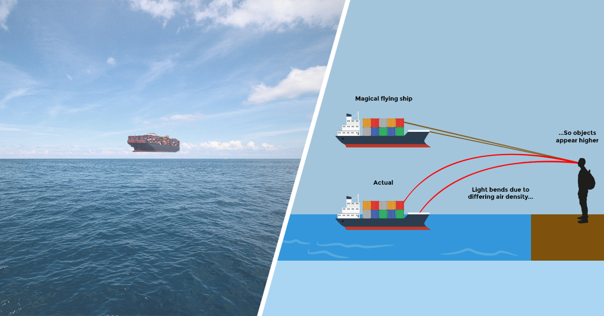 HOVERING SHIPS ARE THEY REAL OR SIMPLY AN OPTICAL ILLUSION? VS&B